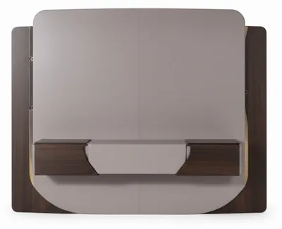 Obrázek produktu pro Stylová TV skříňka ve stylu Modern Luxury, hnědá barva, moderní design