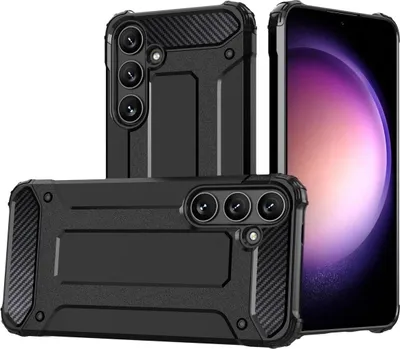 Obrázok produktu pre Hybridné puzdro Armor pre Samsung Galaxy S25+ - čierne