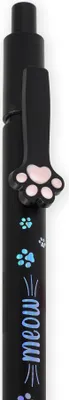 Produktbild von Legami Kugelschreiber schwarz Meow