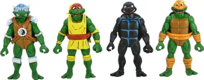 Produktbild von Teenage Mutant Ninja Turtles (Archie Comics) Actionfiguren 4er-Pack Stump Wrestling Turtles 18 cm