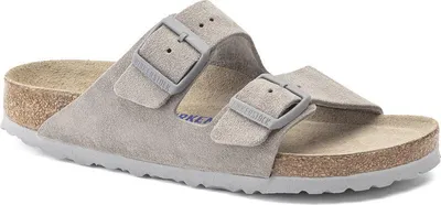 Produktbild von Birkenstock Arizona Wildleder Stein - Loafer - 102557