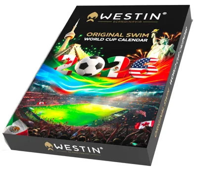 Produktbild von Westin 2026 Original Swim World Cup Calendar 51x33x6cm - Angelkalender