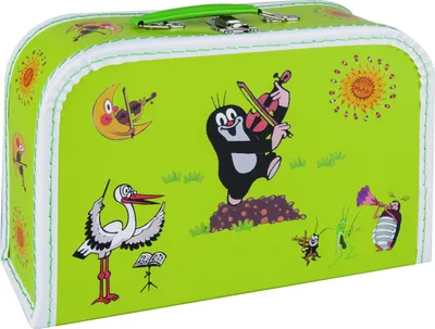 Produktbild von Kinderkoffer „Der Maulwurf“ mit Geige, 30 cm