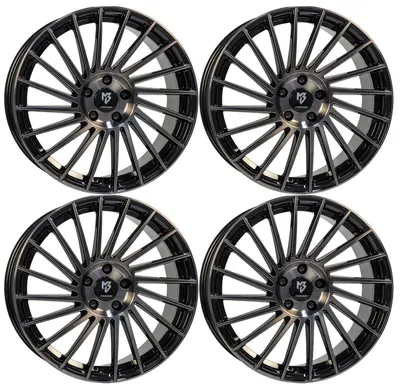 Zdjęcie produktu dla Felgi MB Design VR3 7,5Jx18 ET 38 4x100 Diamant Schwarz 4-VR37518384AZ-BS4 kompatybilne z MINI One Cooper