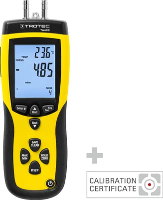 Produktbild von TROTEC Anemometer TA 400 Staurohr