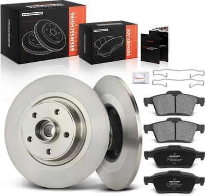 Produktbild von Frankberg 2x Bremsscheiben 4x Bremsbeläge Hinterachse für Renault Espace IV JK0/1 Vel Satis BJ0