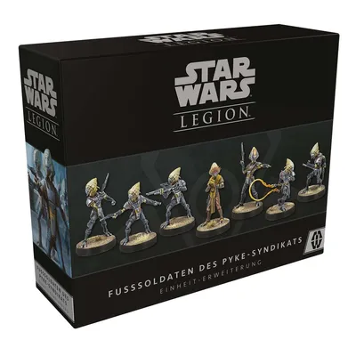 Produktbild von Asmodee Star Wars Legion: Pyke Syndicate Foot Soldiers, Brettspiel-Erweiterung, Krieg, 14 Jahr(e)