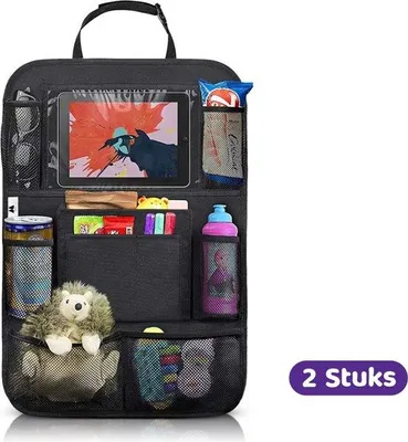 Immagine prodotto di Organizer per auto con supporto da tavolo - Nero - Incluso - 1 pezzo