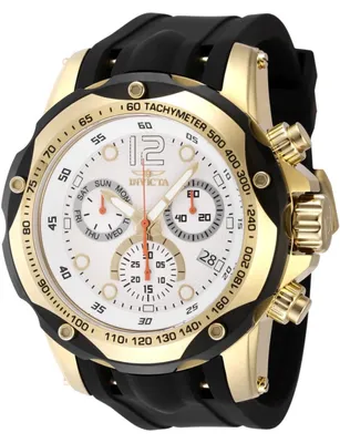 Obrázek produktu pro Invicta Speedway 48911 Pánské hodinky - Quartz strojek - Nerezová ocel se stříbrným ciferníkem - 51 mm