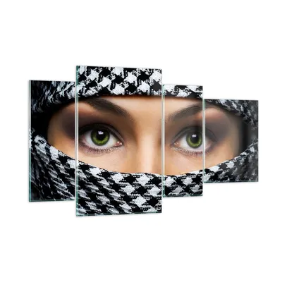 Produktbild von Bilder auf glas - Schönheit Kultur Geheimnis - 120x70cm - Glasbilder - Wandbilder - Kunstdruck - zum Aufhängen bereit - Wanddekoration aus Glas - Glas Bilder - Wandbild auf Glas - GDL120x70-2112