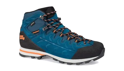 Produktbild von Hanwag Makra Light GTX Größe: 10 / Farbe: Seablau/Orange