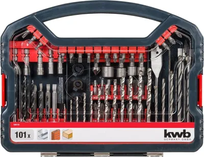 Produktbild von kwb 109110 10teilig Bohrer- und Bit-Sortiment (109110)