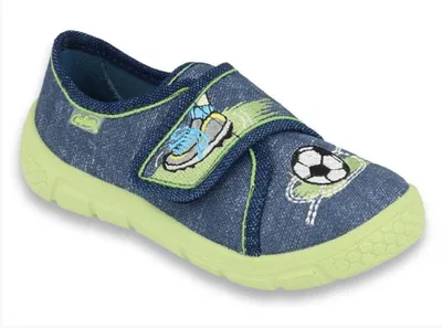 Produktbild von Jungen Hausschuhe Befado 557P138 Grün flexibel ultraleicht