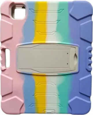 Obrázok produktu pre Obrnené puzdro so stojanom pre Samsung Galaxy Tab S6Lite 2020/22 Rainbow