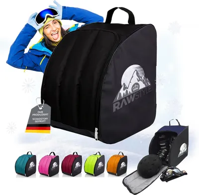 Productafbeelding van Skischoentas rugzak - Voor skischoenen/helm/handschoenen - Waterdicht