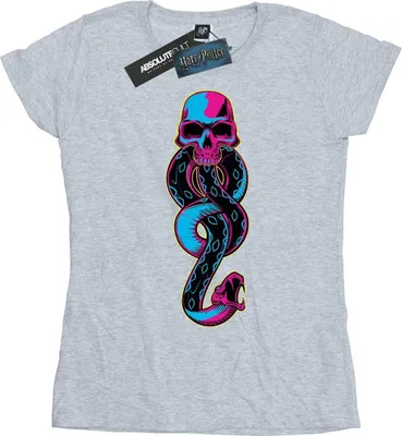 Produktbild von Harry Potter - "Dark Mark" T-Shirt für Damen BI23389 (S) (Grau)