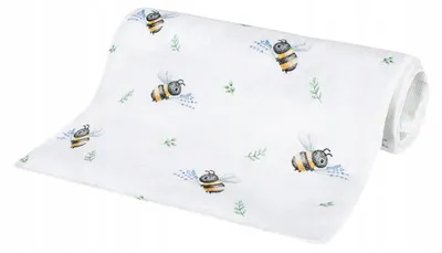 Produktbild von Bambus Windel 75x75 cm Bienen / Bocioland