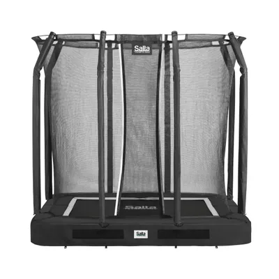 Image de Salta Premium Ground - 214x153cm - Rectangulaire - Noir - filet de sécurité inclus