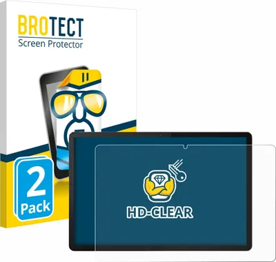 Produktbild von 2x Für Lenovo Tab P12 2023 Schutzfolie BROTECT Displayschutz Display Schutz Folie Klar Transparent