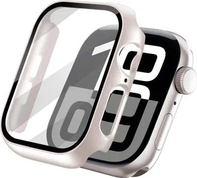 Productafbeelding van imoshion Full Cover Hardcase voor de Apple Watch 10 / 11 - 42 mm - Starlight