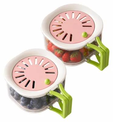 Productafbeelding van 2-in-1 Fruits en Groenten Was- en Bewaarkom met Zeef