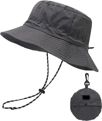 Produktbild von Famanu Sonnenhut für Damen - Faltbar, Regenbeständig, UV-Schutz UPF 50+