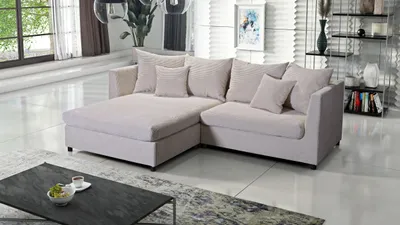 Produktbild von Sofa Couch Ecksofa Eckcouch Wohnlandschaft Pam 1 Cord Bezug