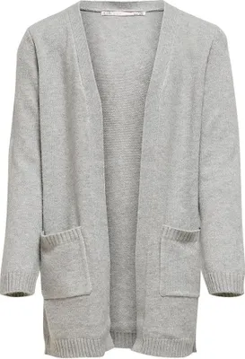 Produktbild von Only Koglesly Open Strickjacke Grau 5-6 Years Mädchen Grau 5-6 Years