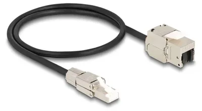 Zdjęcie produktu dla Kabel DELOCK RJ45 Keystone RJ45 Cat.6A