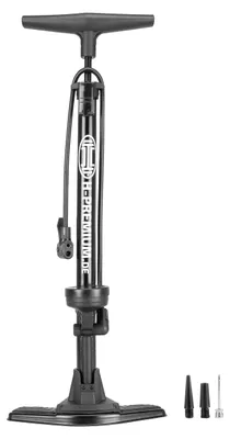 Produktbild von HEYNER® Standluftpumpe, Fahrradpumpe, Standpumpe 11 bar, Multi-Ventil Anschluss, für alle Ventile