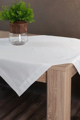 Obrázek produktu pro Slavnostní ubrus stolní dekorace ELIZA bílý stříbrný 85x85