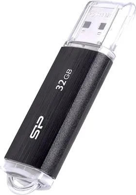 Zdjęcie produktu dla Silicon Power Ultima U02, 32 GB, USB Typu-A, 2.0, Pokrywka, 8 g, Czarny