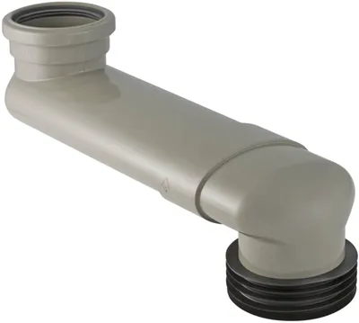 Produktbild von Geberit 388350291 WC-Etagenbogen PVC waagerecht DN 90/100