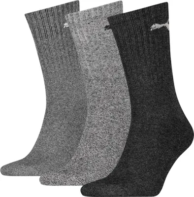Produktbild von Puma 3er-Pack Sportsocken melierte Grautöne