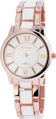 Produktbild von Excellanc Damenuhr mit Metallarmband