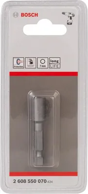 Produktbild von Steckschlüssel, 50 x 7 mm, M 4, mit Magnet