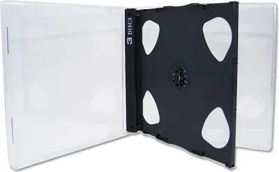 Produktbild von 10 Xlayer 3er 3fach DVD CD Hüllen jewelcase