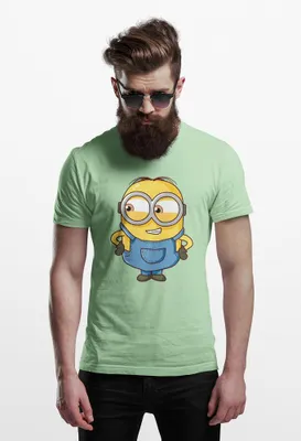 Produktbild von D&B 150 Uni Polo  EB00012 Minions MintGrün-Größe S