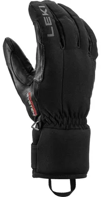 Image de Gants LEKI Argus 3D, modèle unie, couleur noire, taille 7.0