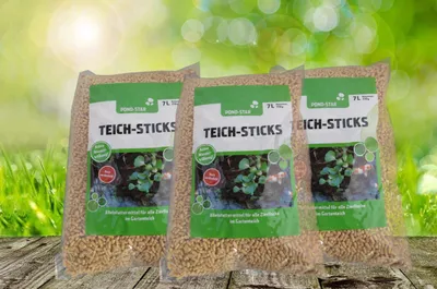 Produktbild von Pond Star Teichsticks 3 x 7 Liter