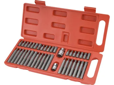 Produktbild von EXTOL PREMIUM 8818202 - bity IMBUS-TORX-XZN, zestaw 40 sztuk, do grzechotek 3/8", 1/2"