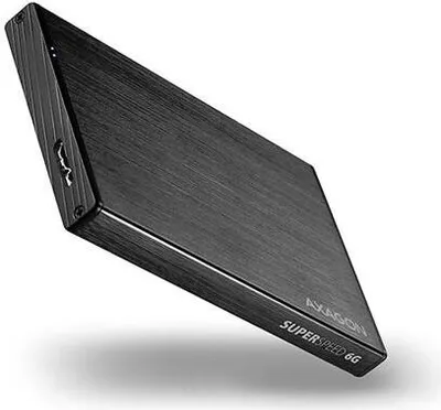 Obrázek produktu pro AXAGON Axagon EE25-XA6 skříň pro úložné jednotky Skříň pro HDD/SSD černá 2,5"