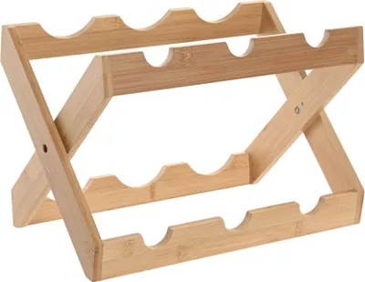 Obrázek produktu pro Stojan na lahve Home ESPRIT přírodní 35,5 x 20 x 29,5 cm