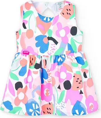 Produktbild von Boboli 218056 ärmelloses Kleid Mehrfarbig 6 Months Mädchen Mehrfarbig 6 Months
