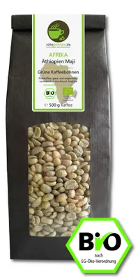 Produktbild von Rohkaffee Arabica Äthiopien Maji 500g