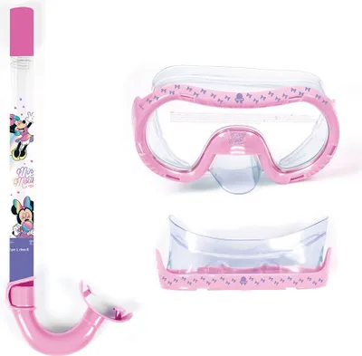Produktbild von Arditex WD16307, Kind, Halbe Gesichtsmaske, Schnorcheln, Gehärtetes Glas, Silikon, Mehrfarbig