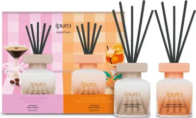 Image de ipuro Parfum d'ambiance Essentials coffee & spritz Set 2x 50 ml