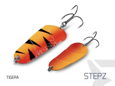 Image de DELPHIN STEPZ StripSCALE, cuiller pour poissons carnassiers, TIGERA, 101004129
