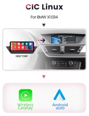 Obrázok produktu pre Multimediálny prehrávač - Autorádio - GPS navigácia - Prehrávač CarPlay - Systém Android Auto