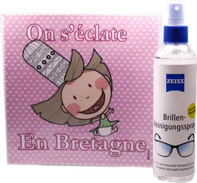 Immagine prodotto di Panno in microfibra "Ragazza bretone con cappello" misura 18,5*18,5 cm di La Kelnet